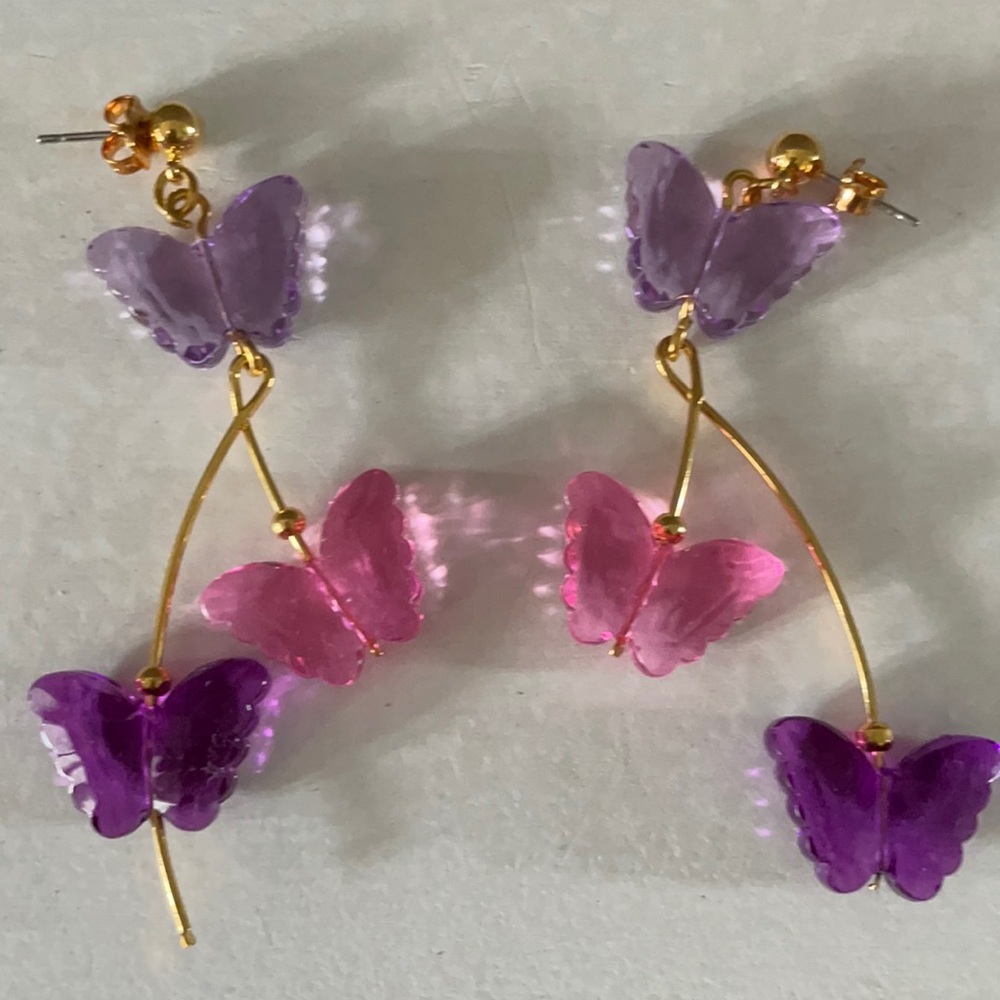 Butterfly earrings